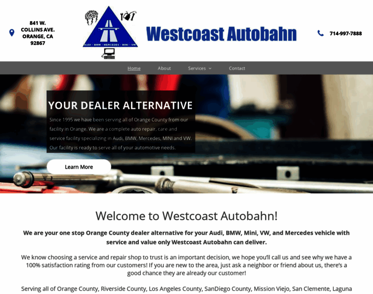 Westcoast-autobahn.com thumbnail