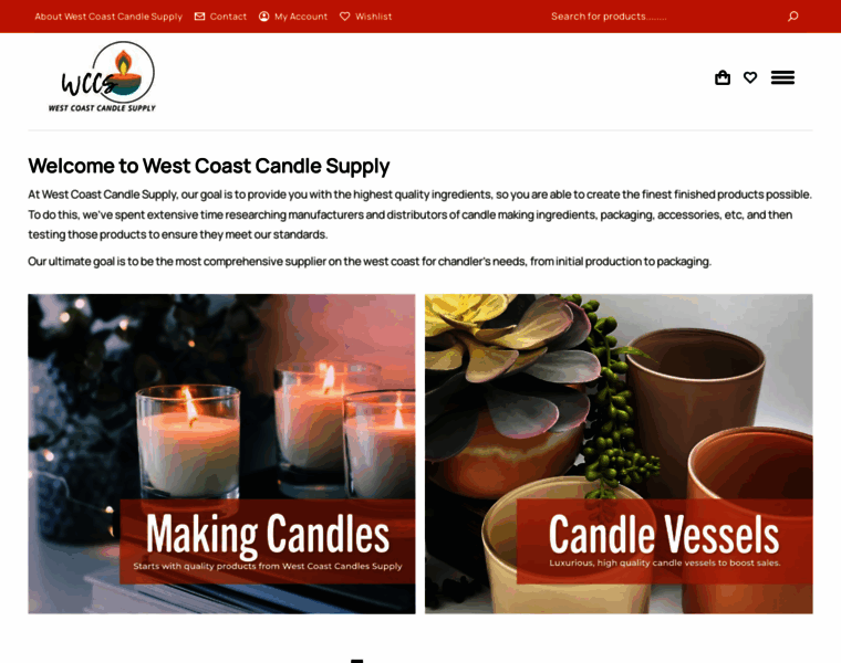 Westcoastcandlesupply.com thumbnail Westcoastcandlesupply.com thumbnail