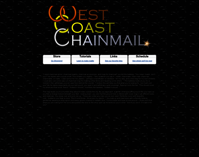 Westcoastchainmail.com thumbnail