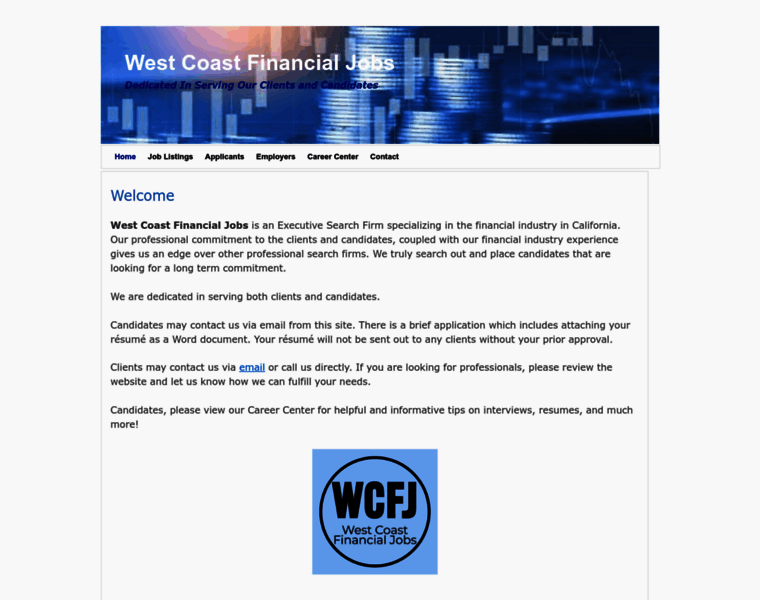 Westcoastfinancialjobs.com thumbnail