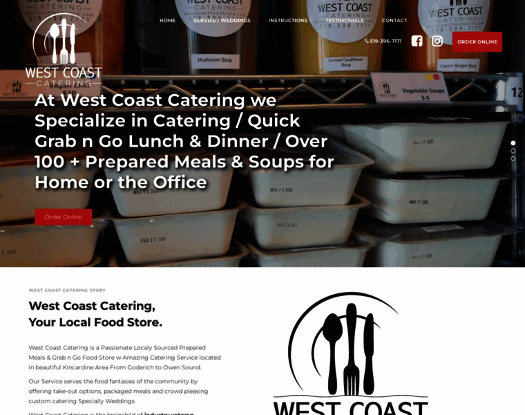 Westcoastfoodstore.com thumbnail