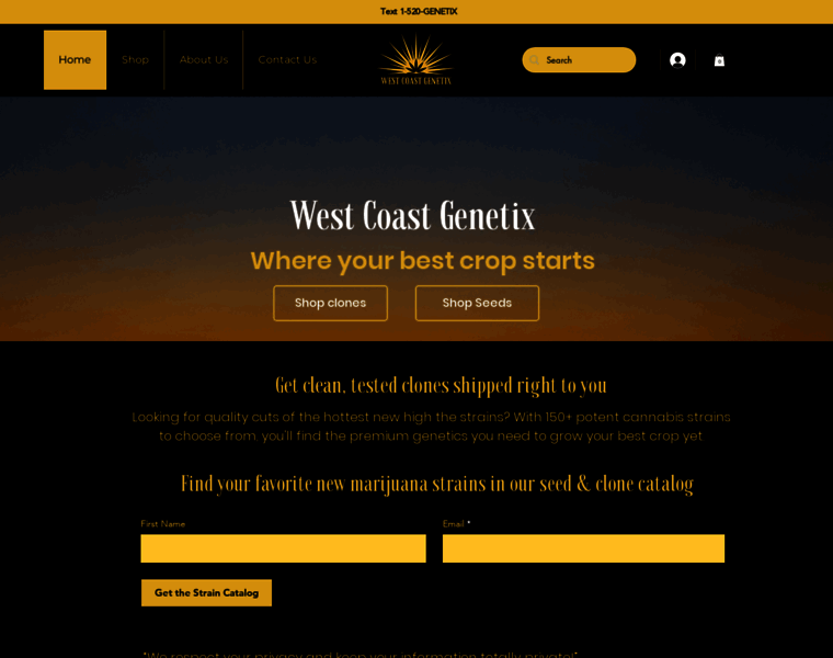 Westcoastgenetix.com thumbnail