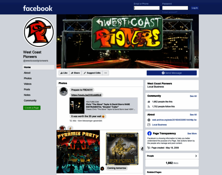 Westcoastpioneers.com thumbnail Westcoastpioneers.com thumbnail