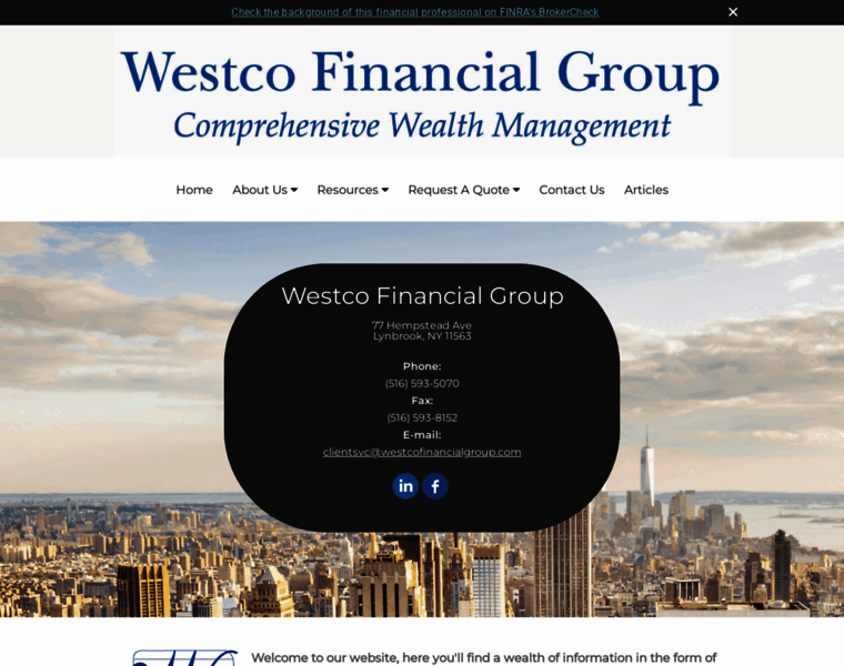 Westcofinancialgroup.com thumbnail
