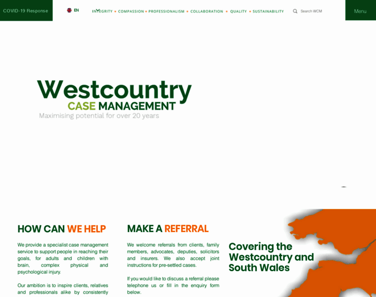 Westcountrycasemanagement.co.uk thumbnail