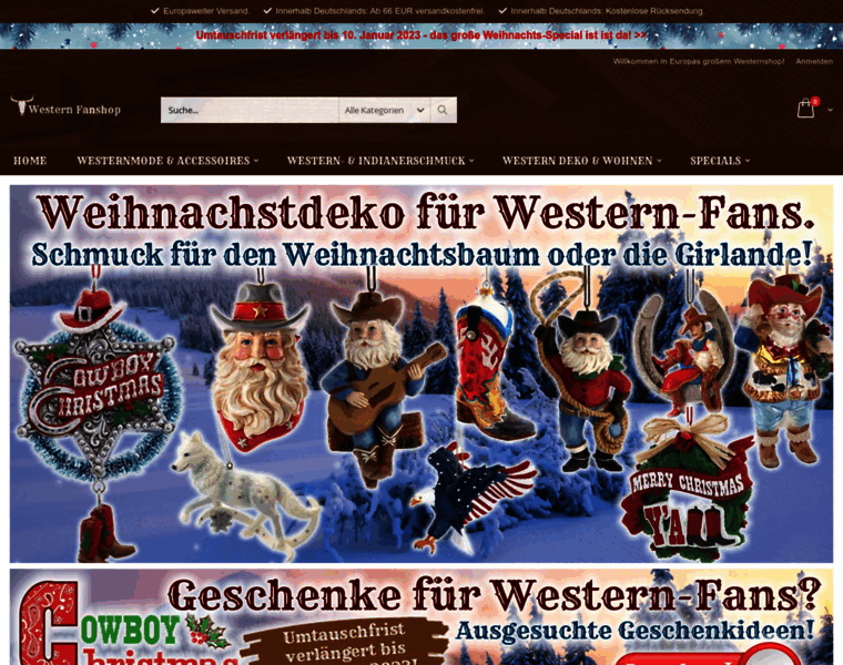 Western-fanshop.de thumbnail