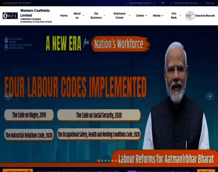 Westerncoal.in thumbnail