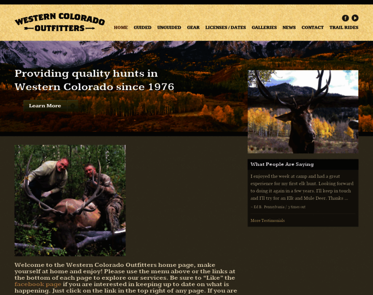 Westerncoloradooutfitters.com thumbnail