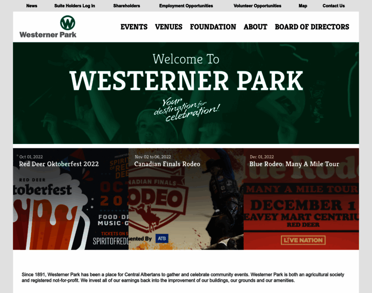 Westernerpark.ca thumbnail