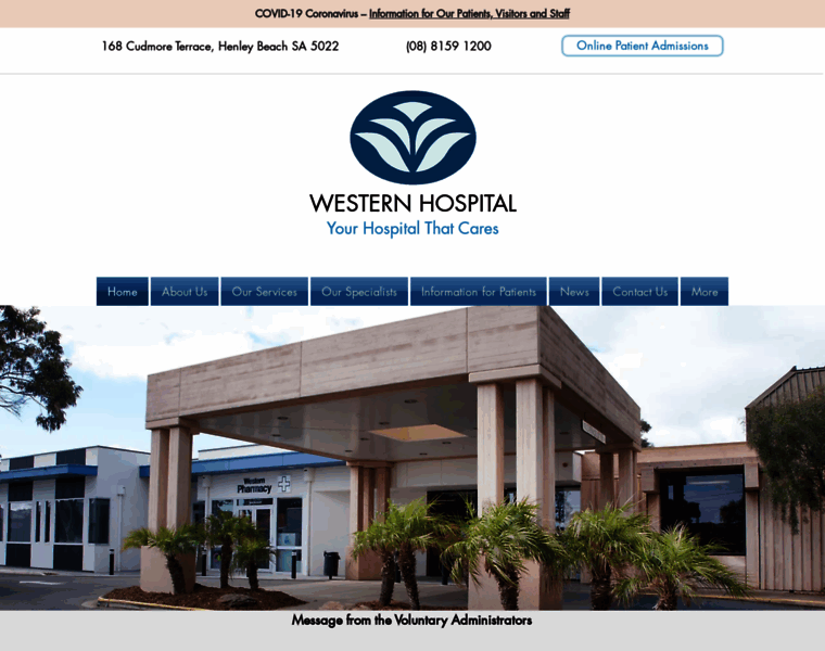 Westernhospital.com.au thumbnail