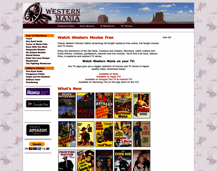 Westernmania.com thumbnail