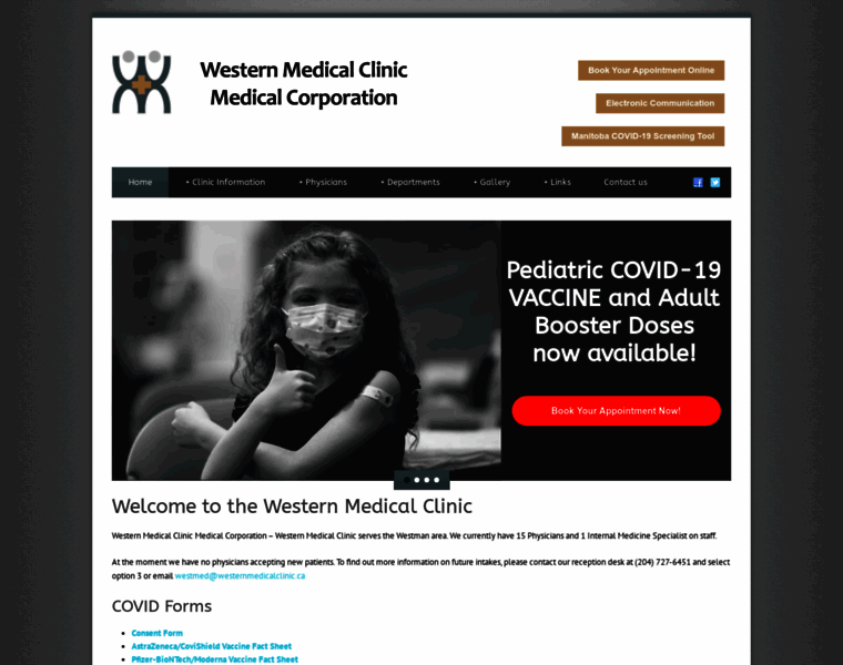Westernmedicalclinic.ca thumbnail