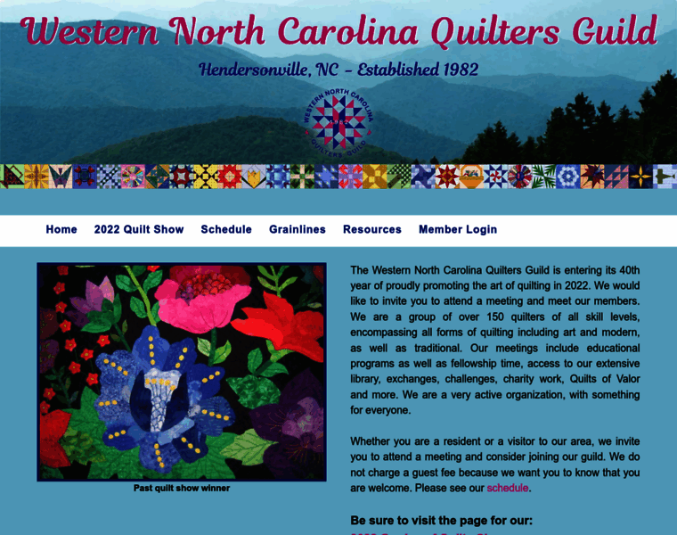 Westernncquilters.org thumbnail