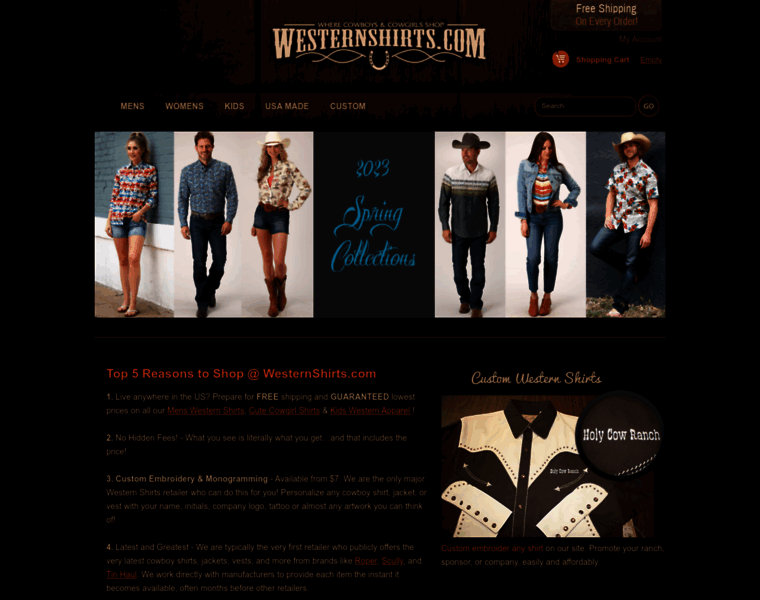 Westernshirts.com thumbnail