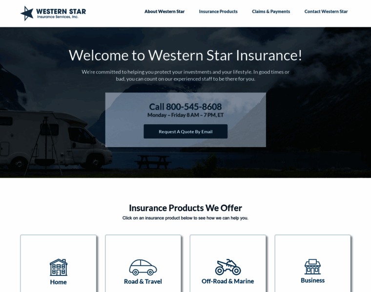 Westernstarinsurance.com thumbnail