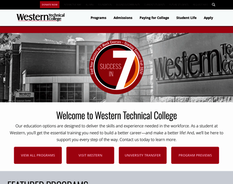 Westerntc.edu thumbnail