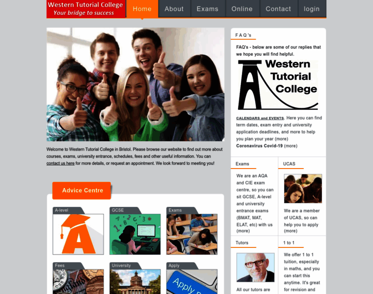Westerntutorialcollege.co.uk thumbnail