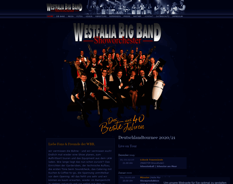 Westfalia-big-band.de thumbnail