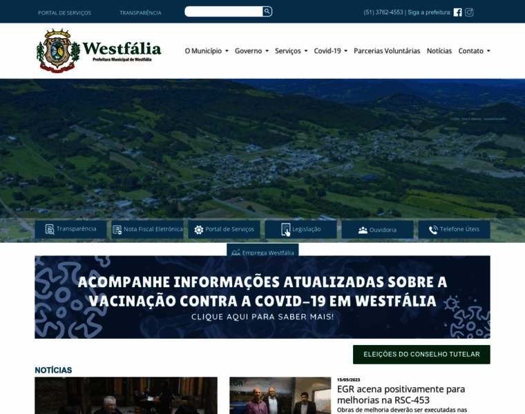 Westfalia.rs.gov.br thumbnail