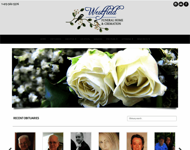 Westfieldfuneralhome.com thumbnail