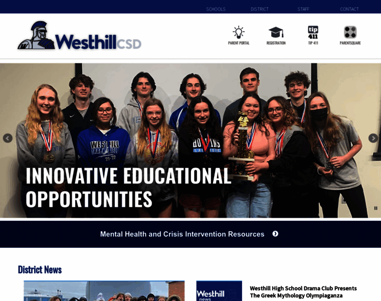 Westhillschools.org thumbnail