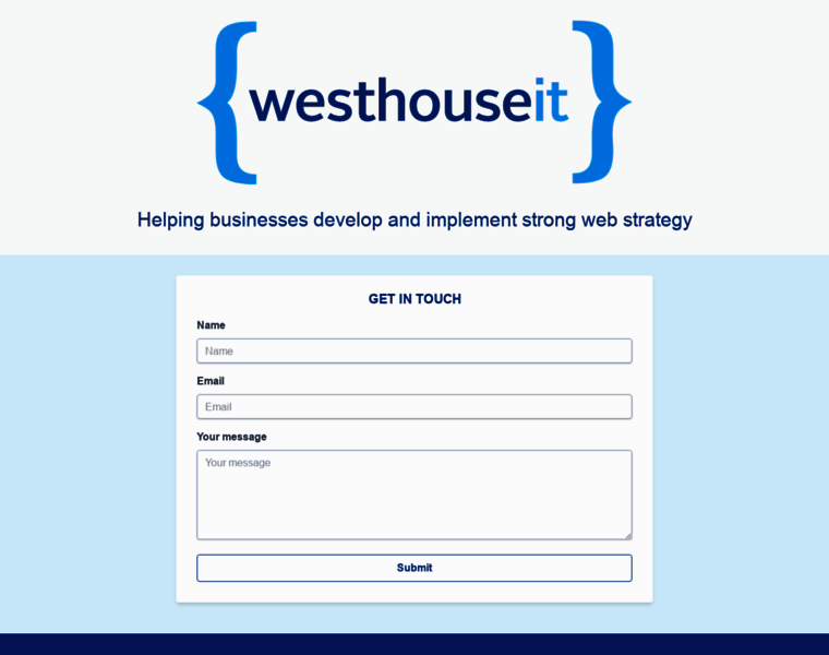 Westhouseit.co.uk thumbnail