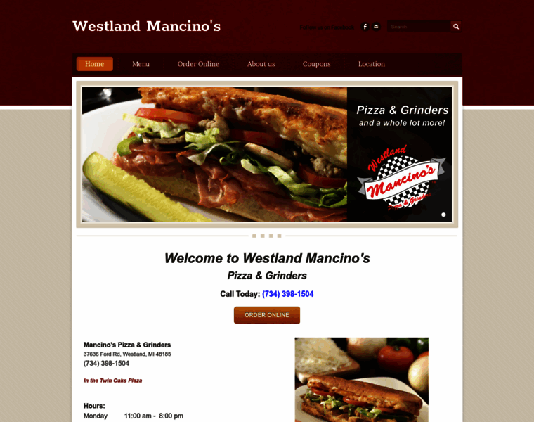 Westlandmancinos.com thumbnail