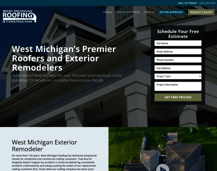 Westmichiganroofing.com thumbnail