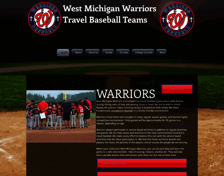 Westmichiganwarriors.com thumbnail