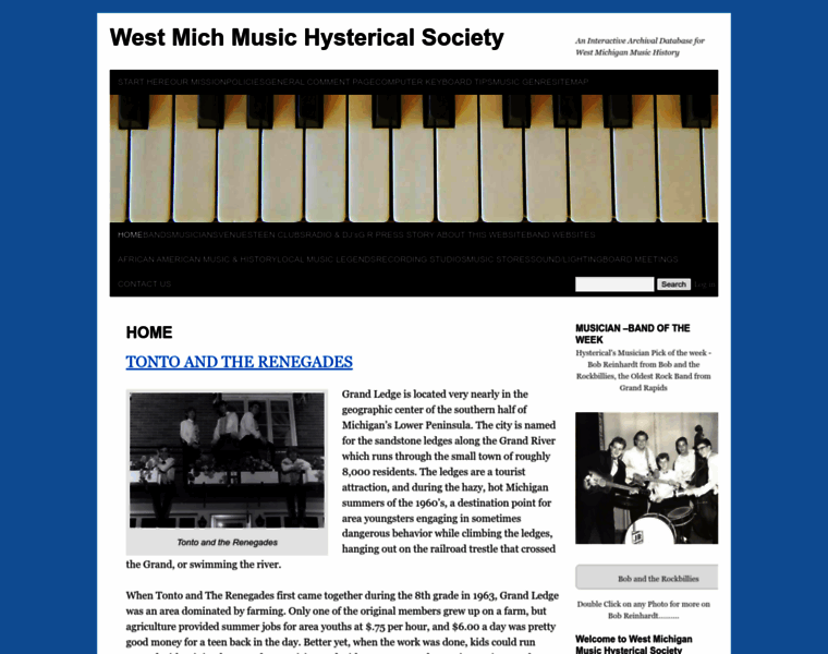 Westmichmusichystericalsociety.com thumbnail
