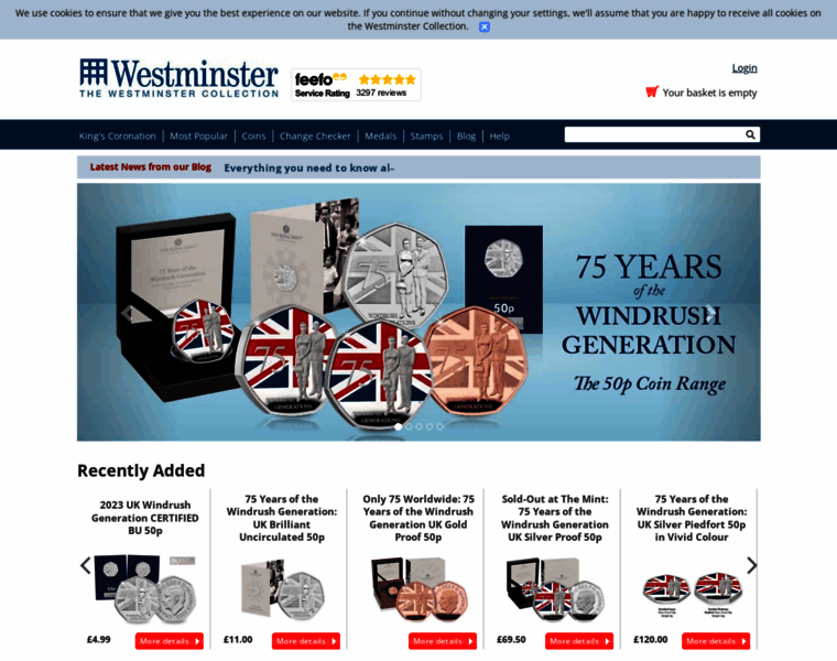 Westminstercollection.co.uk thumbnail