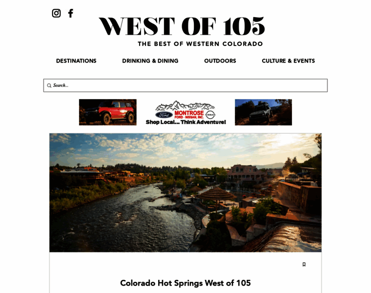 Westof105.com thumbnail