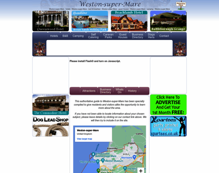 Weston-super-mare.com thumbnail