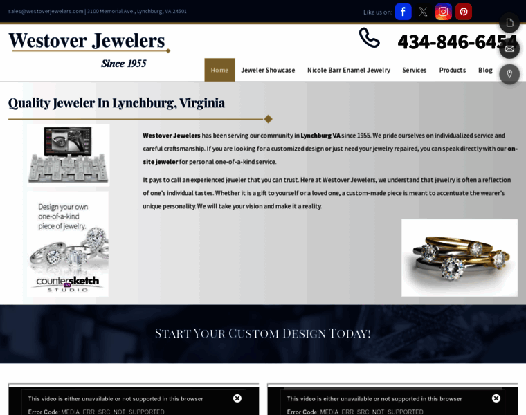 Westoverjewelers.com thumbnail