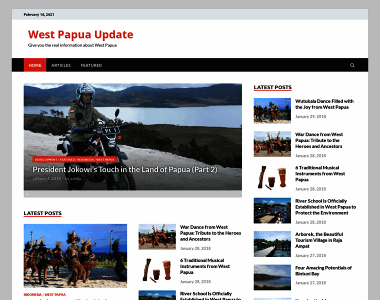 Westpapuaupdate.com thumbnail