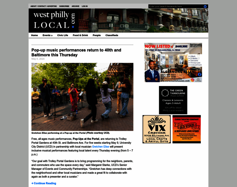 Westphillylocal.com thumbnail