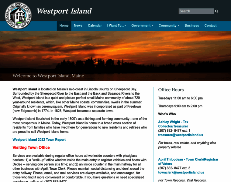 Westportisland.us thumbnail