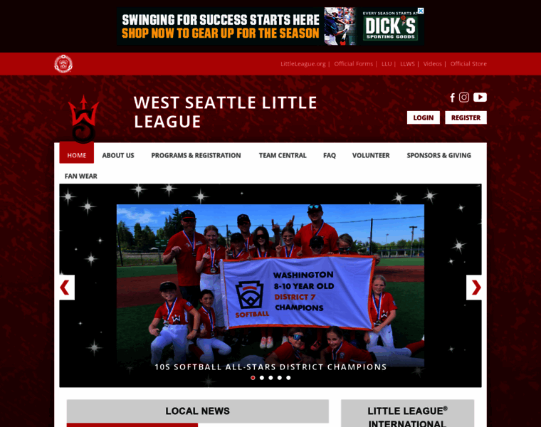 Westseattlelittleleague.com thumbnail