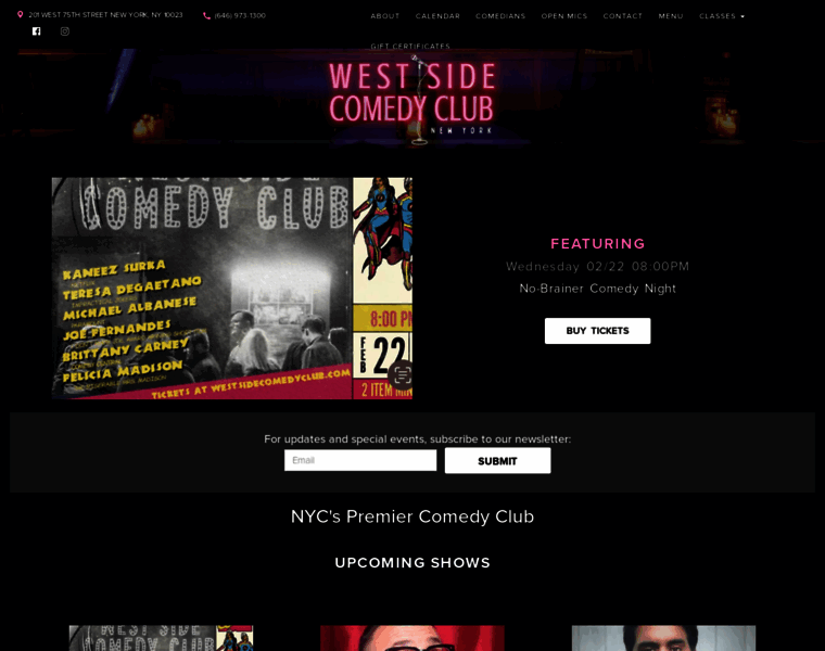 Westsidecomedyclub.com thumbnail
