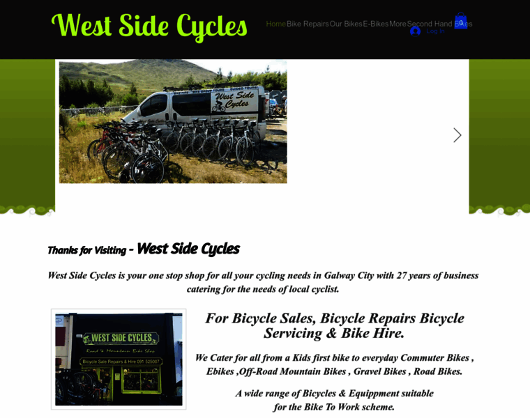 Westsidecyclesgalway.com thumbnail