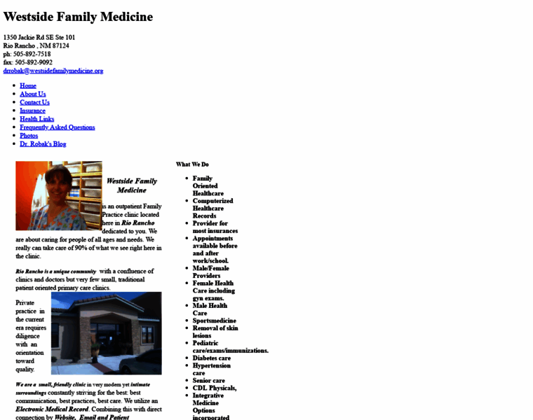 Westsidefamilymedicine.org thumbnail