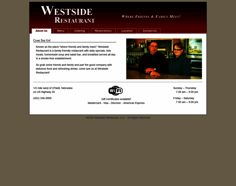 Westsiderestaurant.net thumbnail