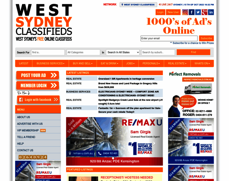 Westsydneyclassifieds.com.au thumbnail