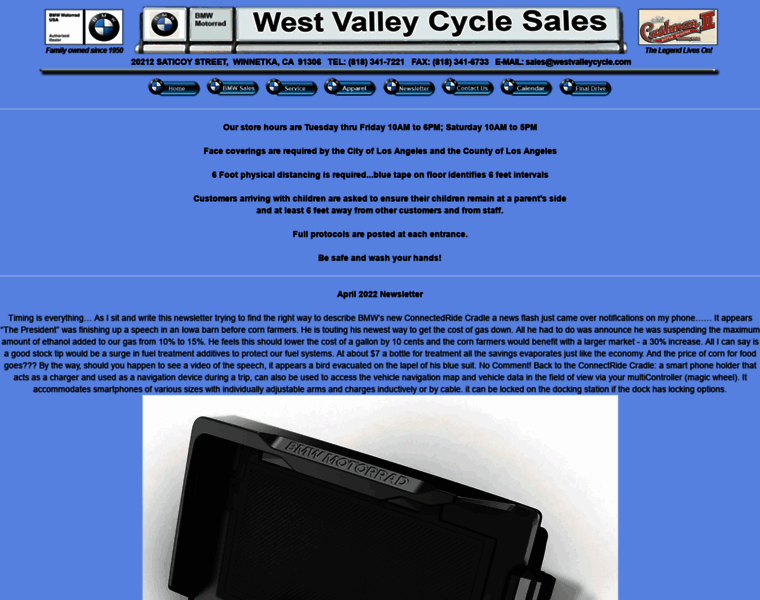 Westvalleycycle.com thumbnail