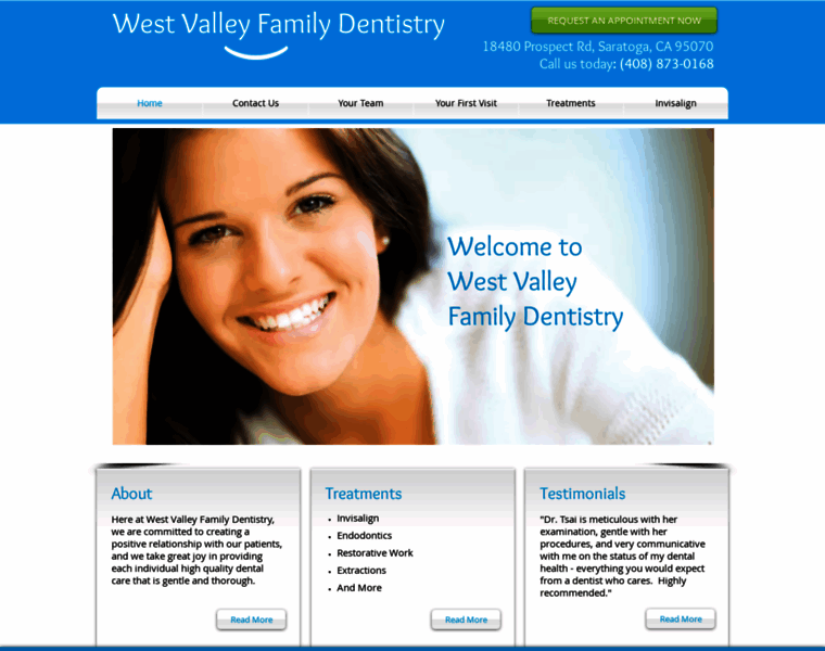 Westvalleyfamilydentistry.com thumbnail