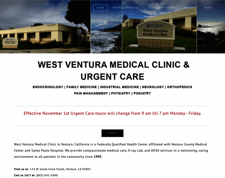 Westventuramedicalclinic.org thumbnail