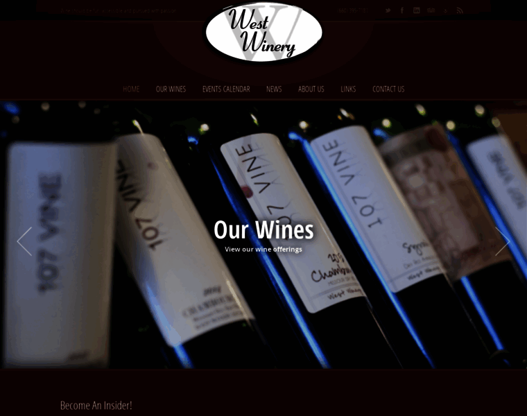 Westwinery.com thumbnail