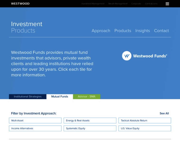 Westwoodfunds.com thumbnail