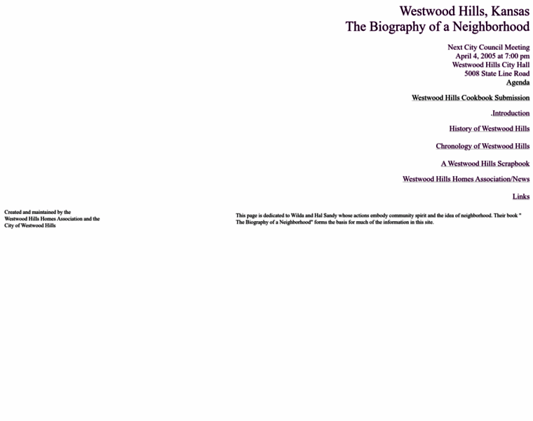 Westwoodhills.org thumbnail