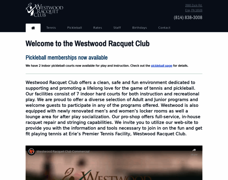 Westwoodracquetclub.com thumbnail